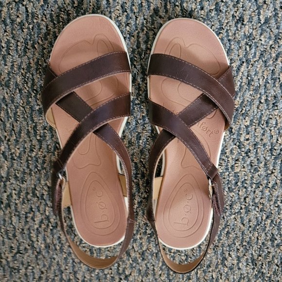 NWOT b.o.c. sandals Size 11 Coffee Color - Picture 5 of 12